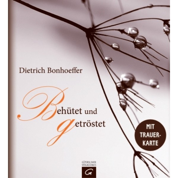 Behütet und getröstet (Buch mit Trauerkarte)