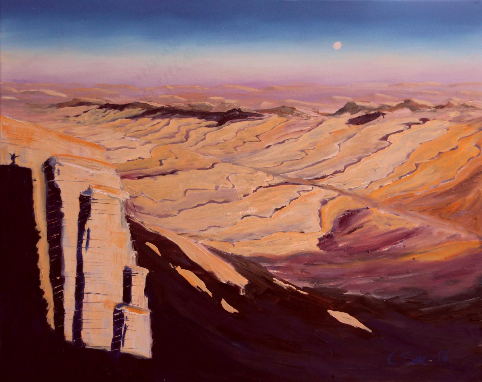 Stille in der Wüste Negev ( Unikat No: 2383 CS )