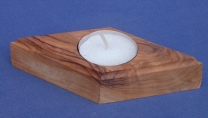 Teelichthalter Rombe