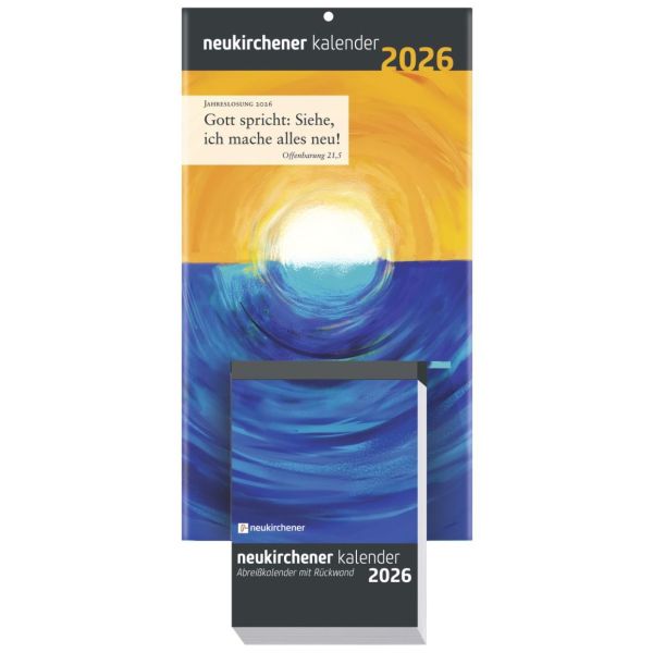 Neukirchener Abreißkalender 2026 mit Rückwand - Normalausgabe Neukirchener Abreißkalender 2026 mit Rückwand - Normalausgabe