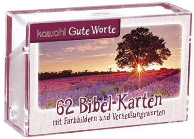 62 Bibel Karten: Verheißungsworte