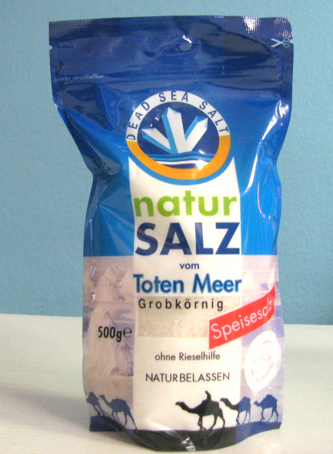 Totes Meer - Speisesalz grobkörnig