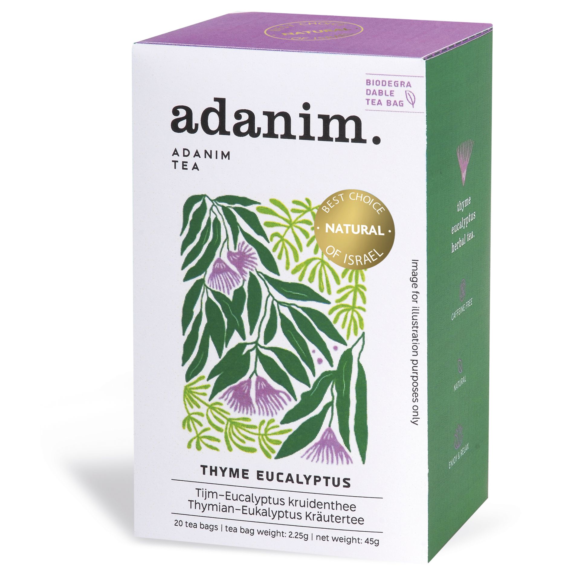 Adanim Thymian-Eukalyptus Kräutertee