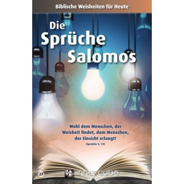 Die Sprüche Salomos - Studienfaltkarte 27