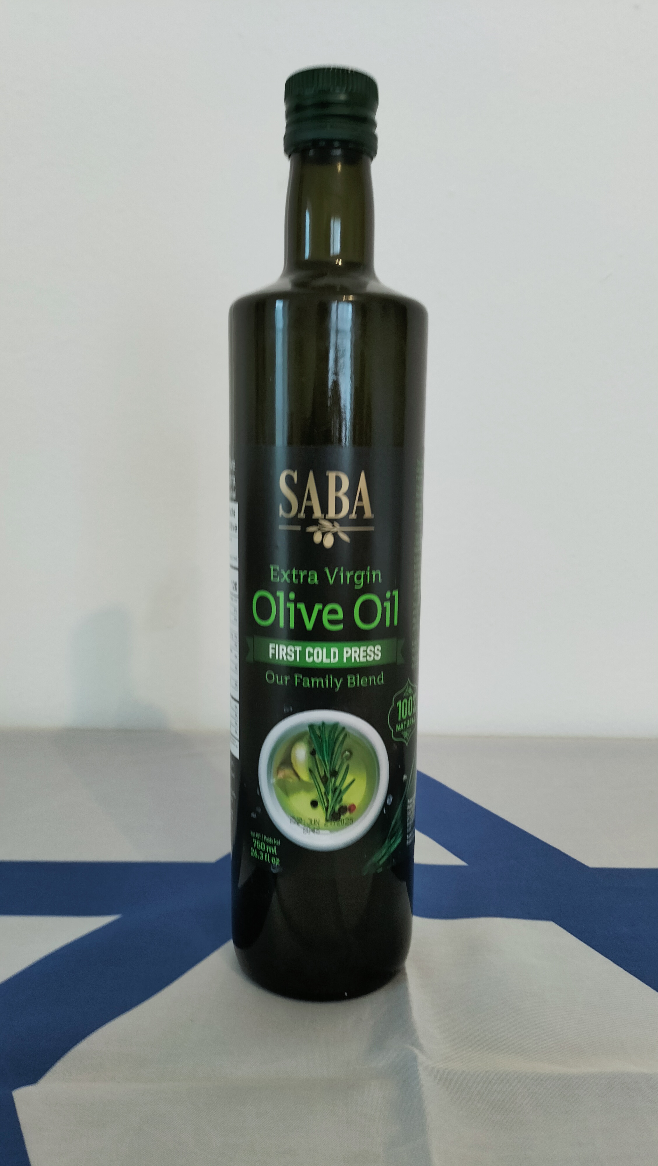 SABA Extra Virgin Olivenöl (Cold Press), 750 ml
