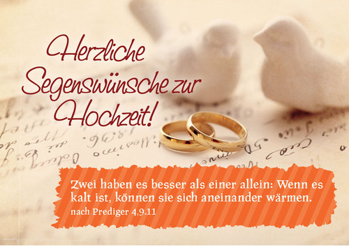 Faltkarte "Zwei haben es besser als einer allein ..." - 5 Stück
