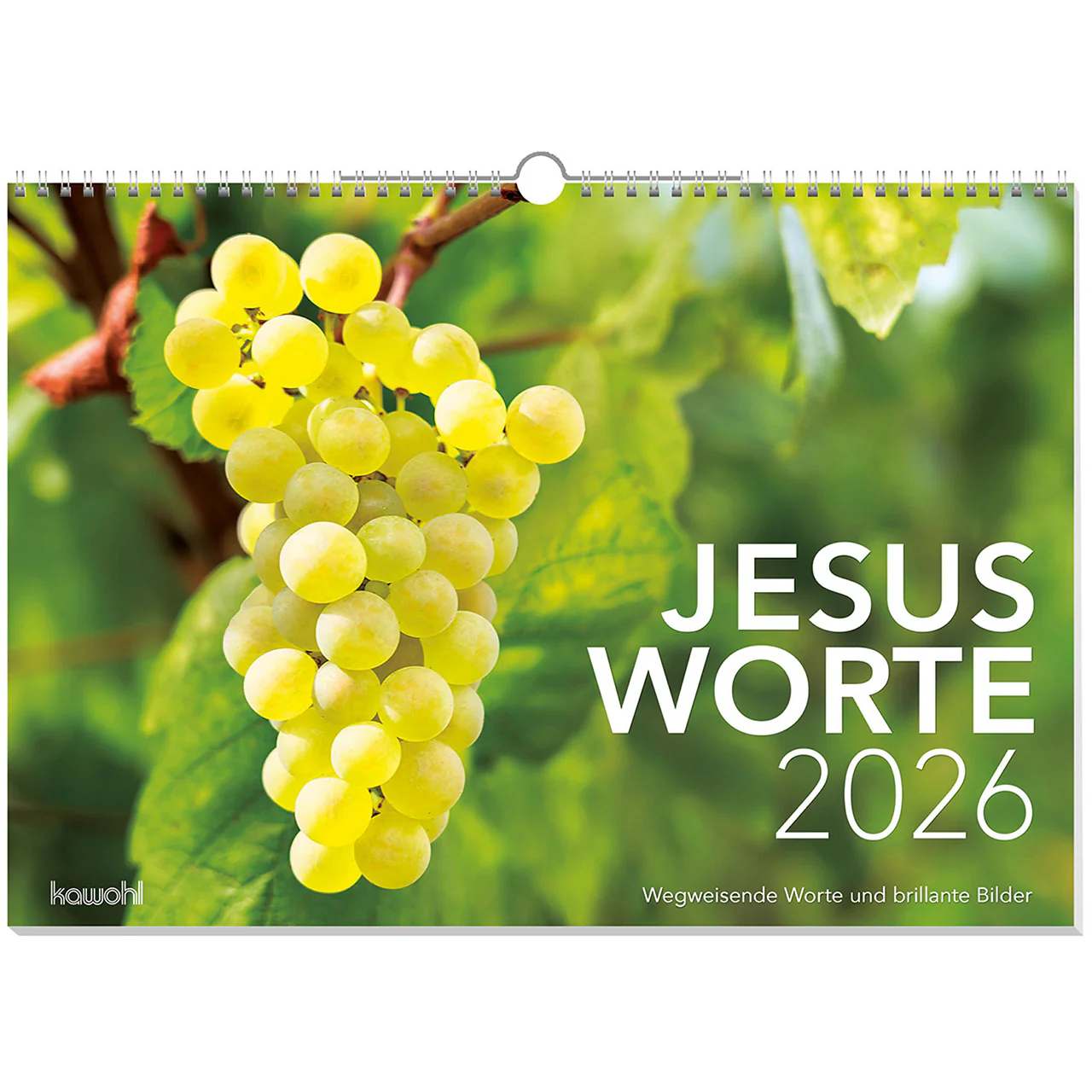 Jesus Worte 2026, Wandkalender Jesus Worte 2026, Wandkalender