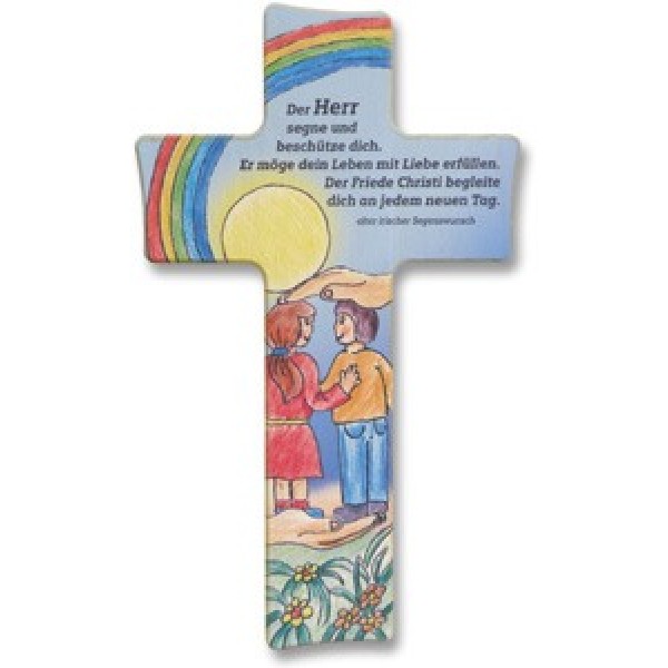 Holzkreuz "Der Herr segne und behüte dich"