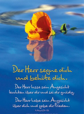 "Der Herr segne Dich...",   Poster A3