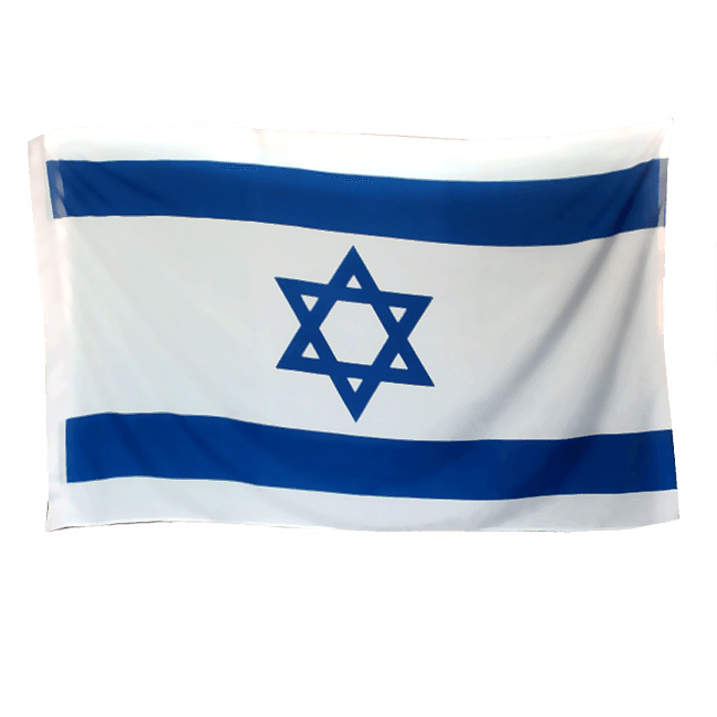 Israel-Flagge (Fahne) 40 x 60 cm