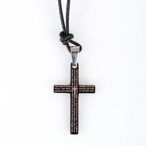 Anhänger "Kreuz", Vater Unser