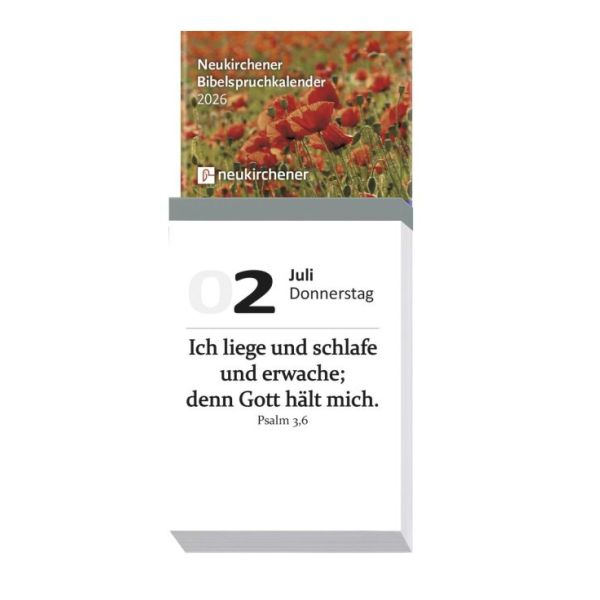 Neukirchener Bibelspruchkalender 2026 Abreißkalender