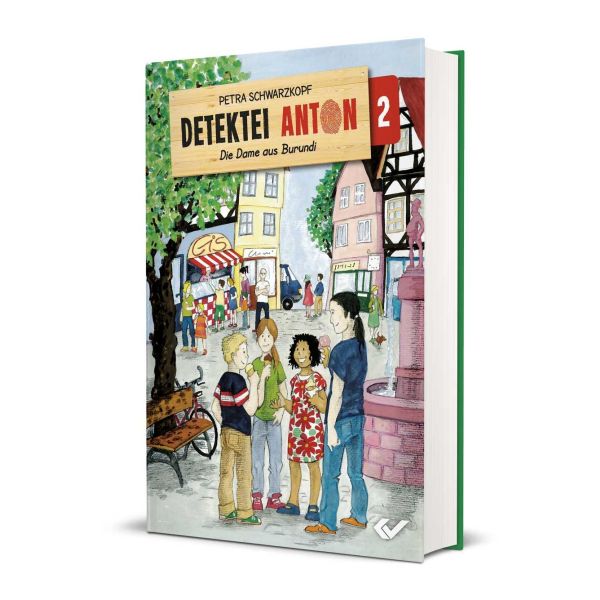 Petra Schwarzkopf, Detektei Anton: Die Dame aus Burundi (Band 2)