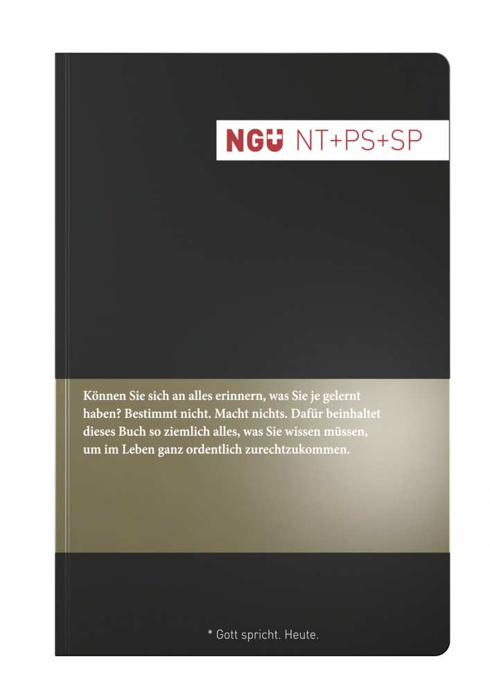 Neue Genfer Übersetzung - NT mit Psalmen und Sprüchen - Mini - Ausgabe