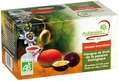 Adanim BIO-Mango- & Passionsfrucht-Tee