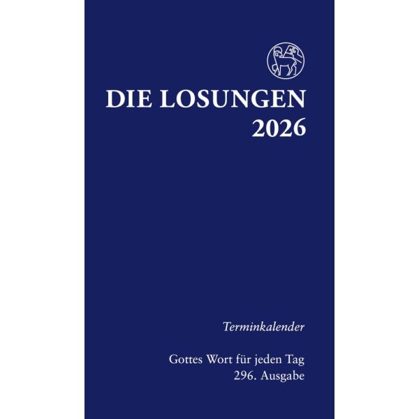 Losungen 2026, Terminkalender Losungen 2026, Terminkalender