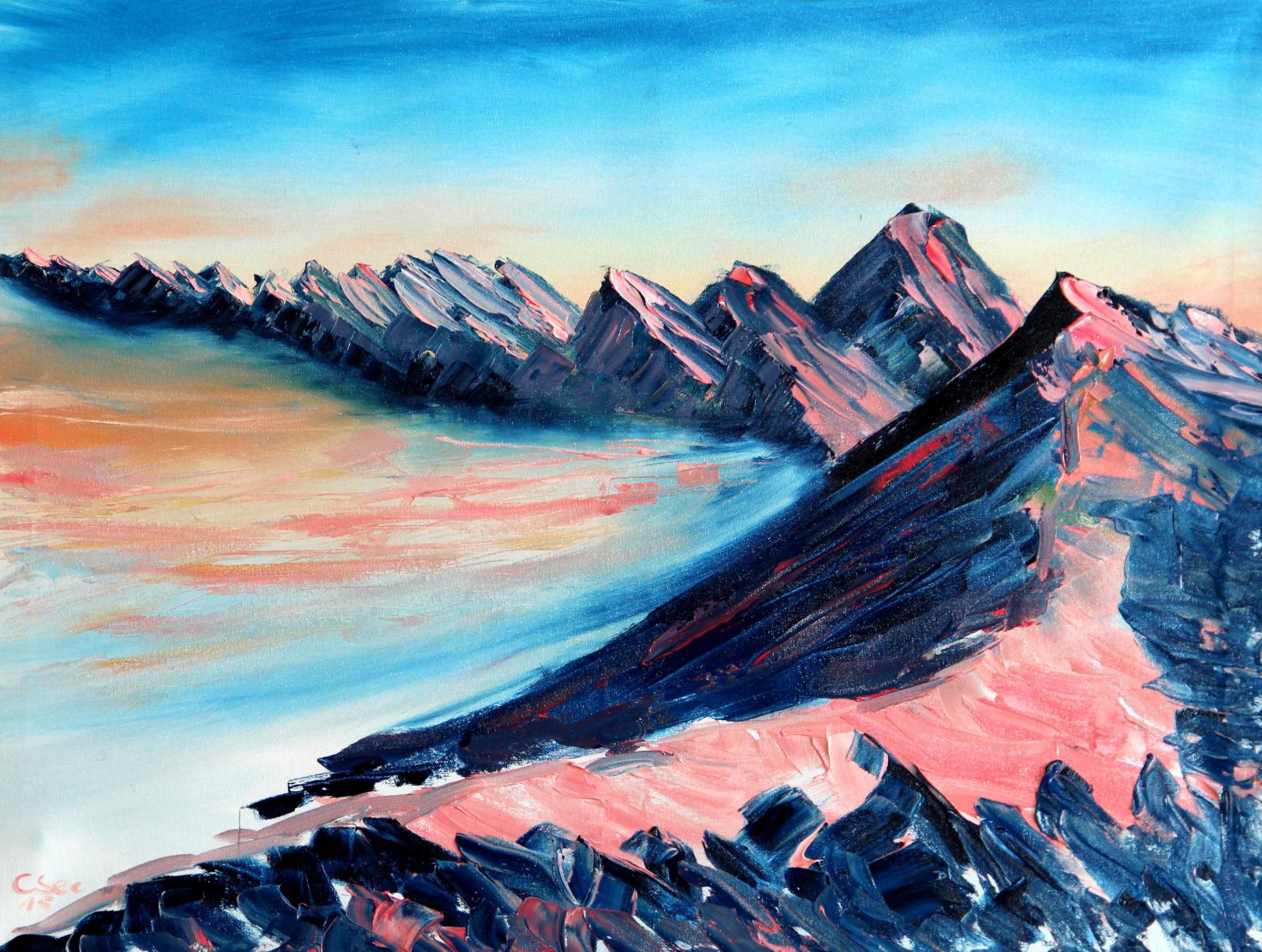 Mount Karbolet Sunrise ( Unikat No: 2317 )