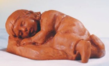 KleineSchlafmuetze_Tonfarben Kleine Schlafmütze - Tonfarbener Steinguss
