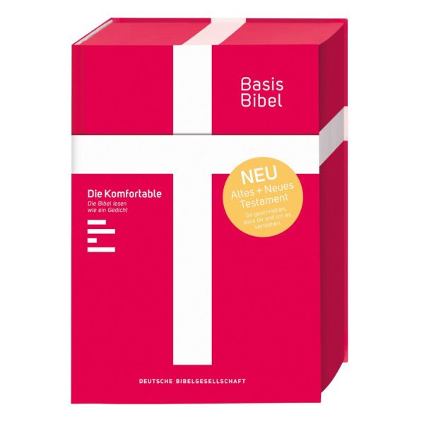 BasisBibel. AT & NT. Die Komfortable. Rot.