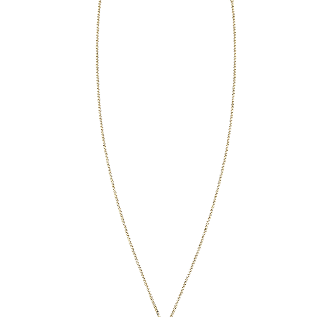 Halskette in Gold, ca. 45 cm