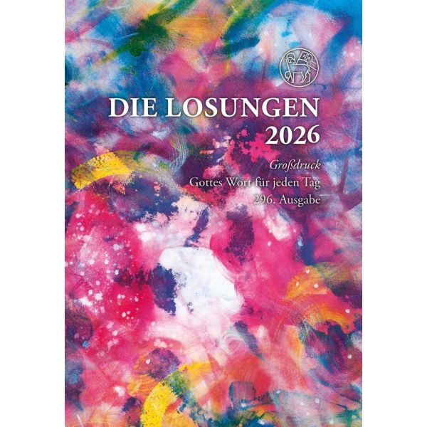 Losungen 2026 bunt, Geschenkausgabe - Großdruck Losungen 2026 bunt, Geschenkausgabe - Großdruck