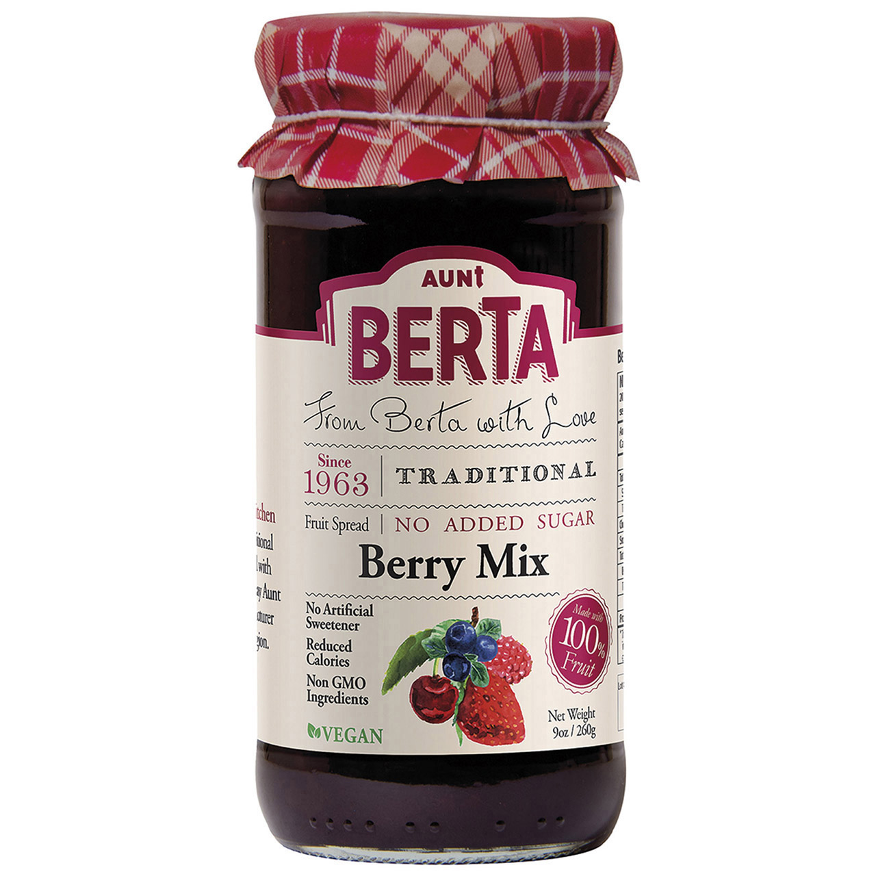 BeerenKonfi Konfitüre: Beerenmischung: Erdbeer, Brombeer, Kirsch