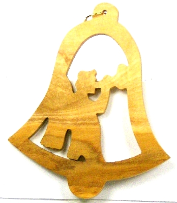 Glocke_Engel Weihnachtsbaumanhänger (Glockenform) "Engel"