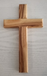 Olivenholz-Kreuz 20 cm