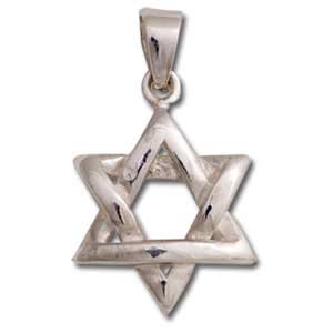 Davidstern-Anhänger - ca. 1,25 cm (Star of David)