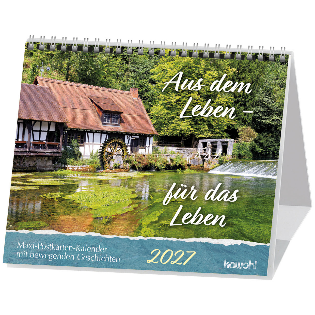 Aus dem leben - Für das Leben 2027 (Maxi-Postkartenkalender)
