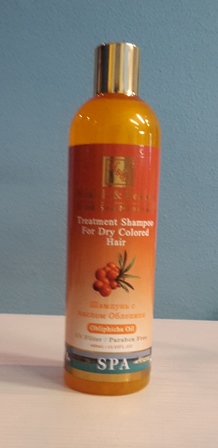 ShampooSanddorn Health & Beauty - Schampoo (400 ml) "Sanddornöl" für coloriertes und sprödes Haar