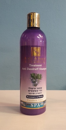 AntischuppenShampoo Health & Beauty - Antischuppenschampoo "Rosmarin & Brennnessel" für jeden Haartyp (400 ml)