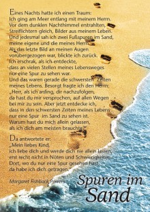 Spuren im Sand, 12 Karten im Set