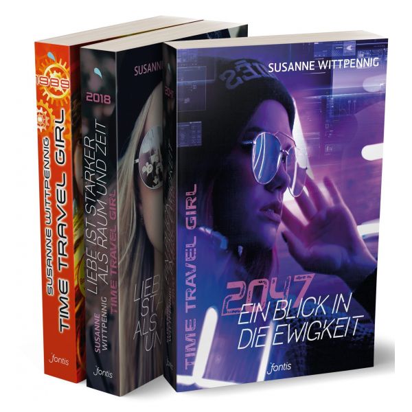 Susanne Wittpennig, Time Travel Girl Set Band 1 - 3 (Triologie)