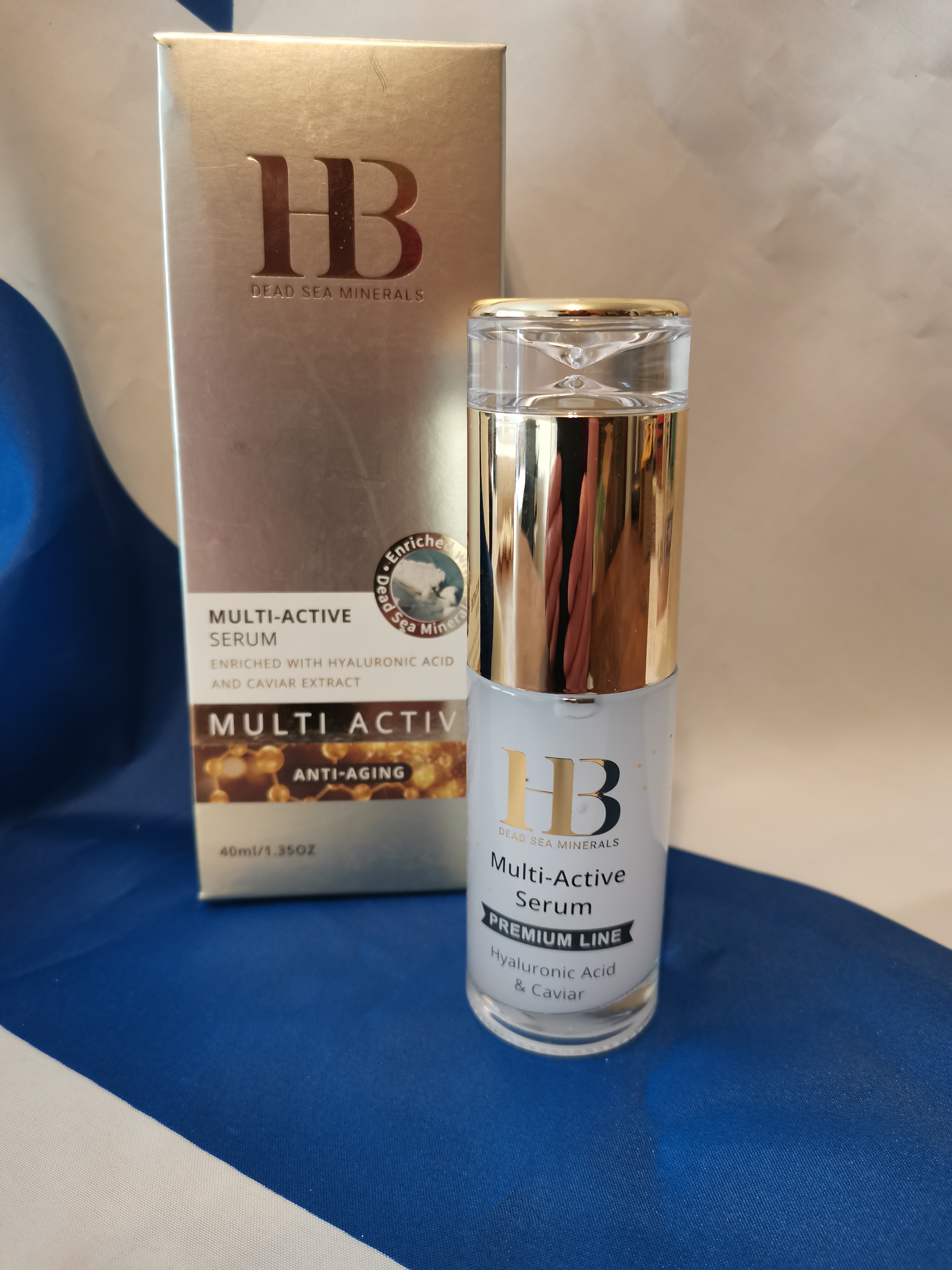 Health & Beauty - Multi Aktives Gesichtsserum mit Hyaluronsäure und Kaviar