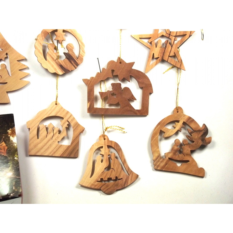 Weihnachtliche-Baumanhaenger-Set_b3 Weihnachtliche Baumanhänger - Set (Mischung aus eckig und rund)