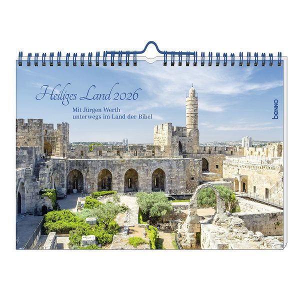 Heiliges Land 2026- Wandkalender (Jürgen Werth)
