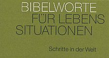 Neujahreslose Bibelworte "Schritte in der Welt"