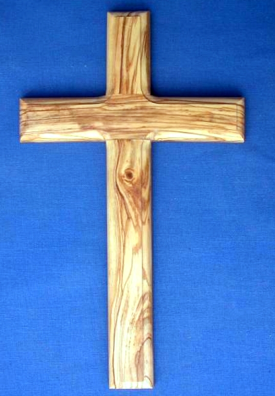 Olivenholz-Kreuz 25 cm
