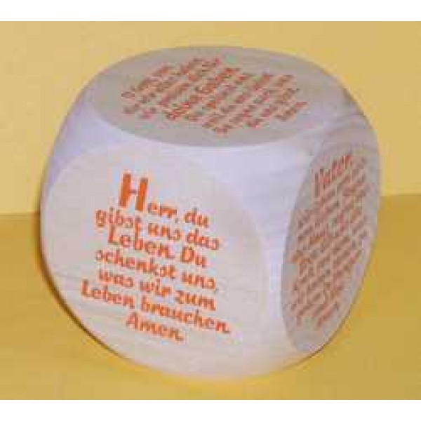 neue-t Gebetswürfel "Neue Tischgebete"