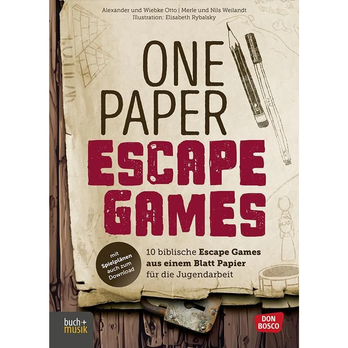Alexander & Wiebke Otto, One Paper Ecape Games (1)