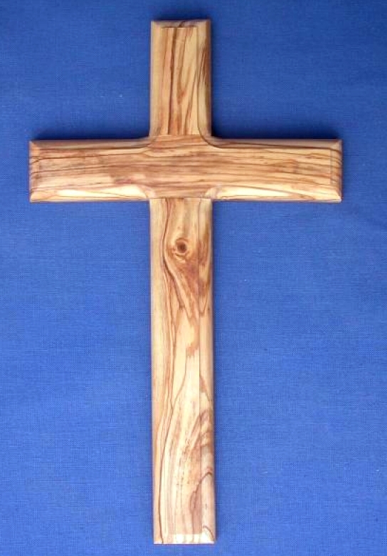 Olivenholz-Kreuz 30 cm