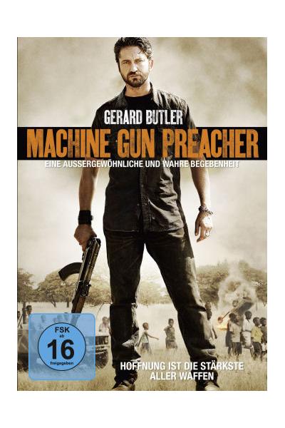 DVD, Machine Gun Preacher (Gerard Butler)