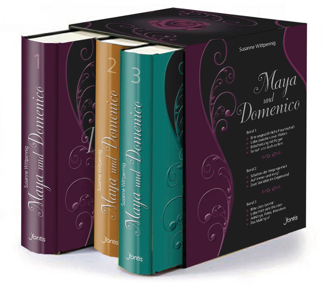 Maya und Domenico  Band 1 - 9 ( NEU Aktionskapekt im Schuber mit 3 Bücher )ücher)