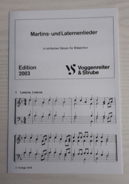 Edition 2003 - Martins - und Laternenlieder