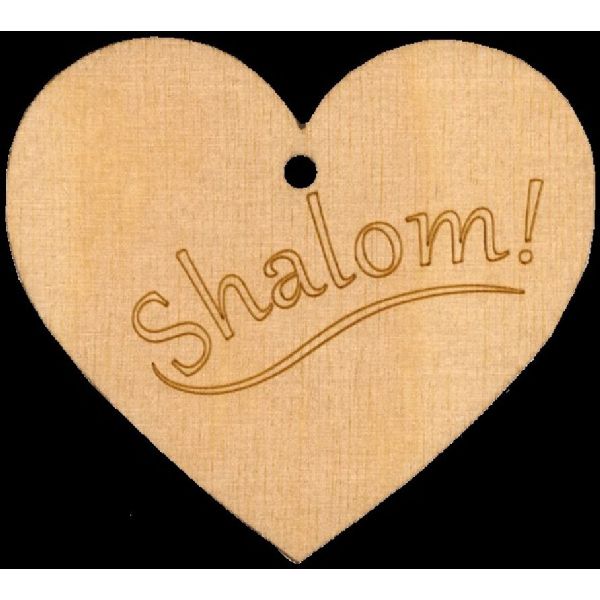 shalomHERZ Holzherz - Shalom!