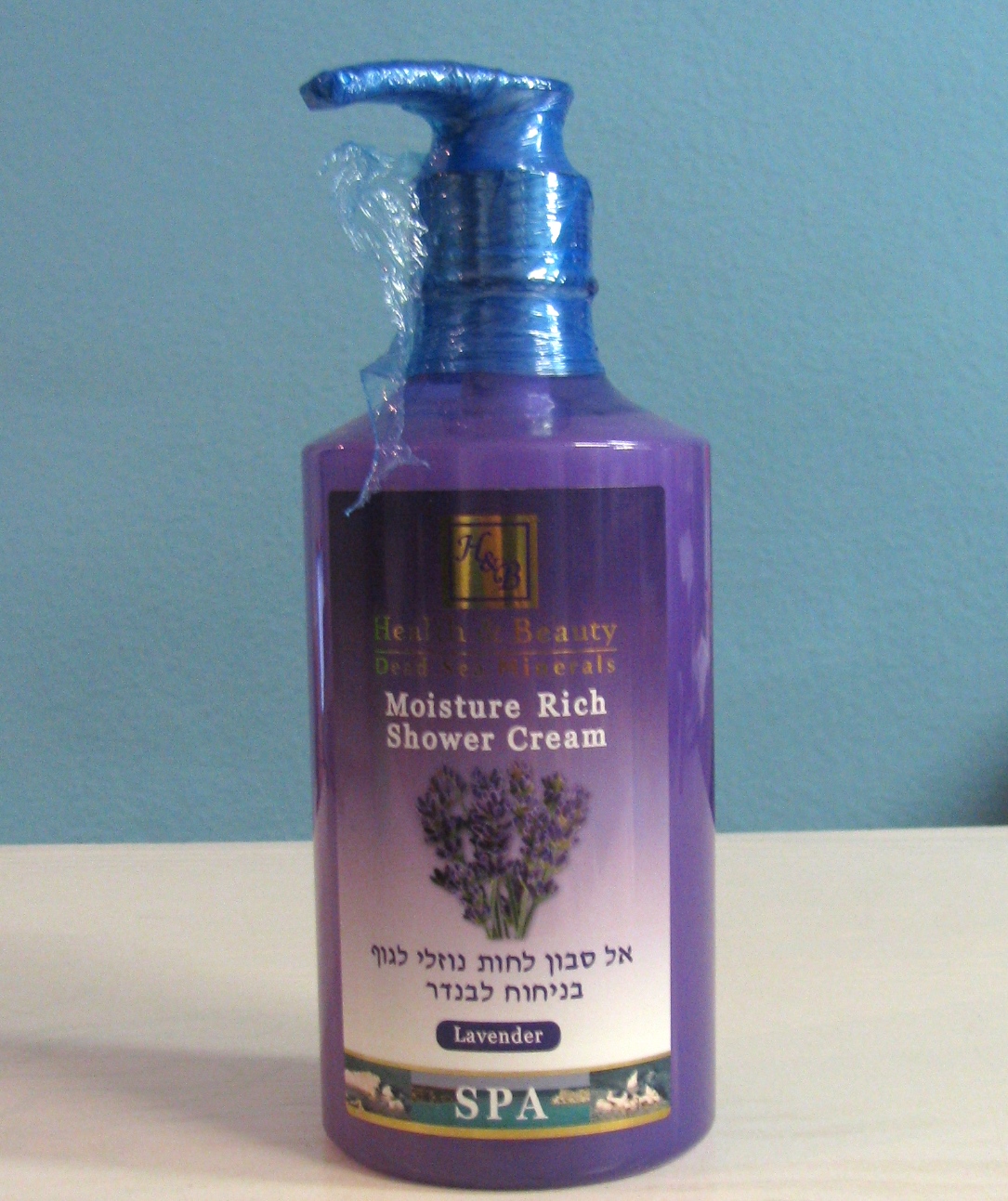 H & B: Duschgel angereichert mit Lavendel  für jeden Hauttyp- 780 ml