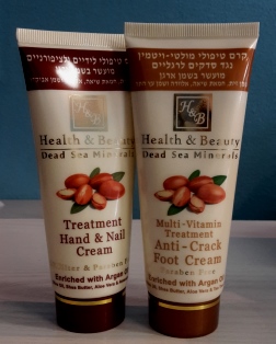 Health & Beauty - Geschenkset Handcreme & Fußpflegecreme mit Arganöl