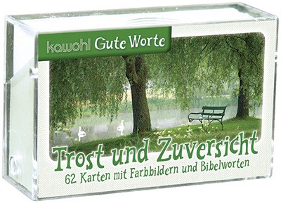 62 Bibel Karten, Trost und Zuversicht