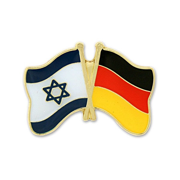 Anstecknadel (Pin) Flagge Israel - Deutschland